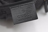 Authentic GUCCI Vintage Shoulder Bag Suede Leather 0014129 Light Gray 8016J
