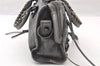 Authentic BALENCIAGA Classic Mini City 2Way Hand Bag Leather 300295 Gray 8017I