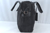 Authentic PRADA Nylon Tessuto Leather 2Way Shoulder Business Bag Black 8017J