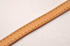 Auth Louis Vuitton Leather Shoulder Strap For Pochette Twin Beige 52.4" LV 8018J