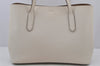 Authentic COACH Vintage 2Way Shoulder Hand Bag Leather F48733 White 8021J