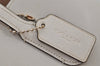 Authentic COACH Vintage 2Way Shoulder Hand Bag Leather F48733 White 8021J