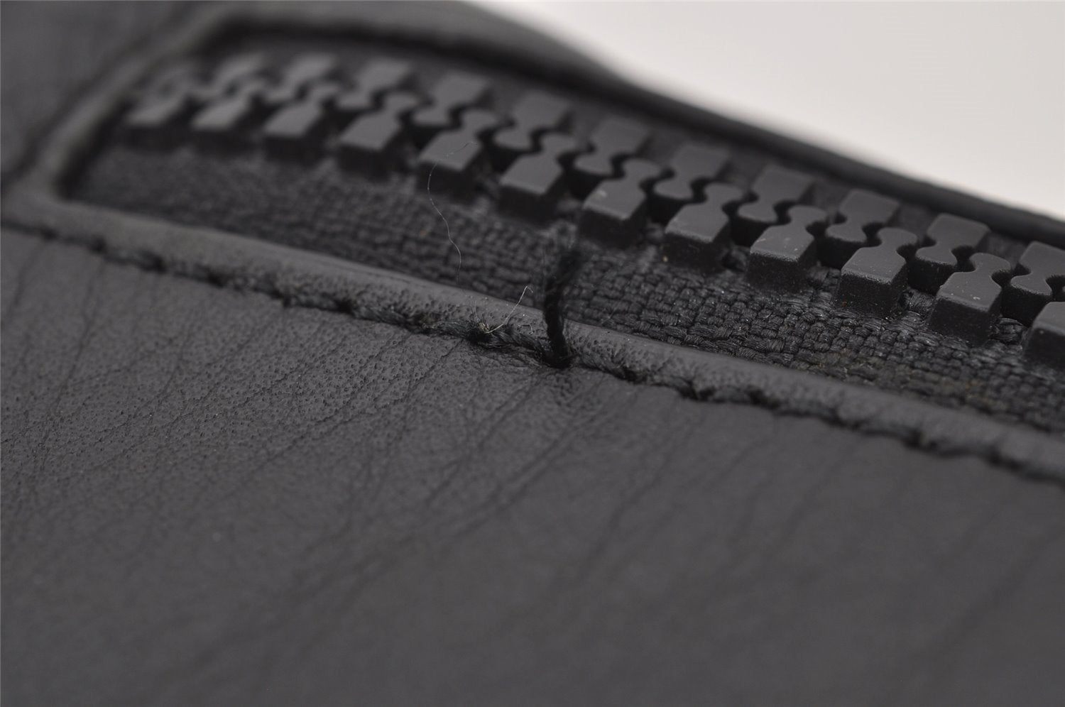Authentic COACH Signature Waist Body Bag Purse PVC Leather C3765 Black 8026J
