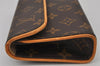 Auth Louis Vuitton Monogram Pochette Florentine Pouch Waist Bag M51855 LV 8030J