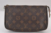 Authentic Louis Vuitton Monogram Pochette Accessoires Pouch M51980 LV 8031J