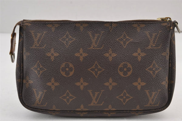 Authentic Louis Vuitton Monogram Pochette Accessoires Pouch M51980 LV 8031J