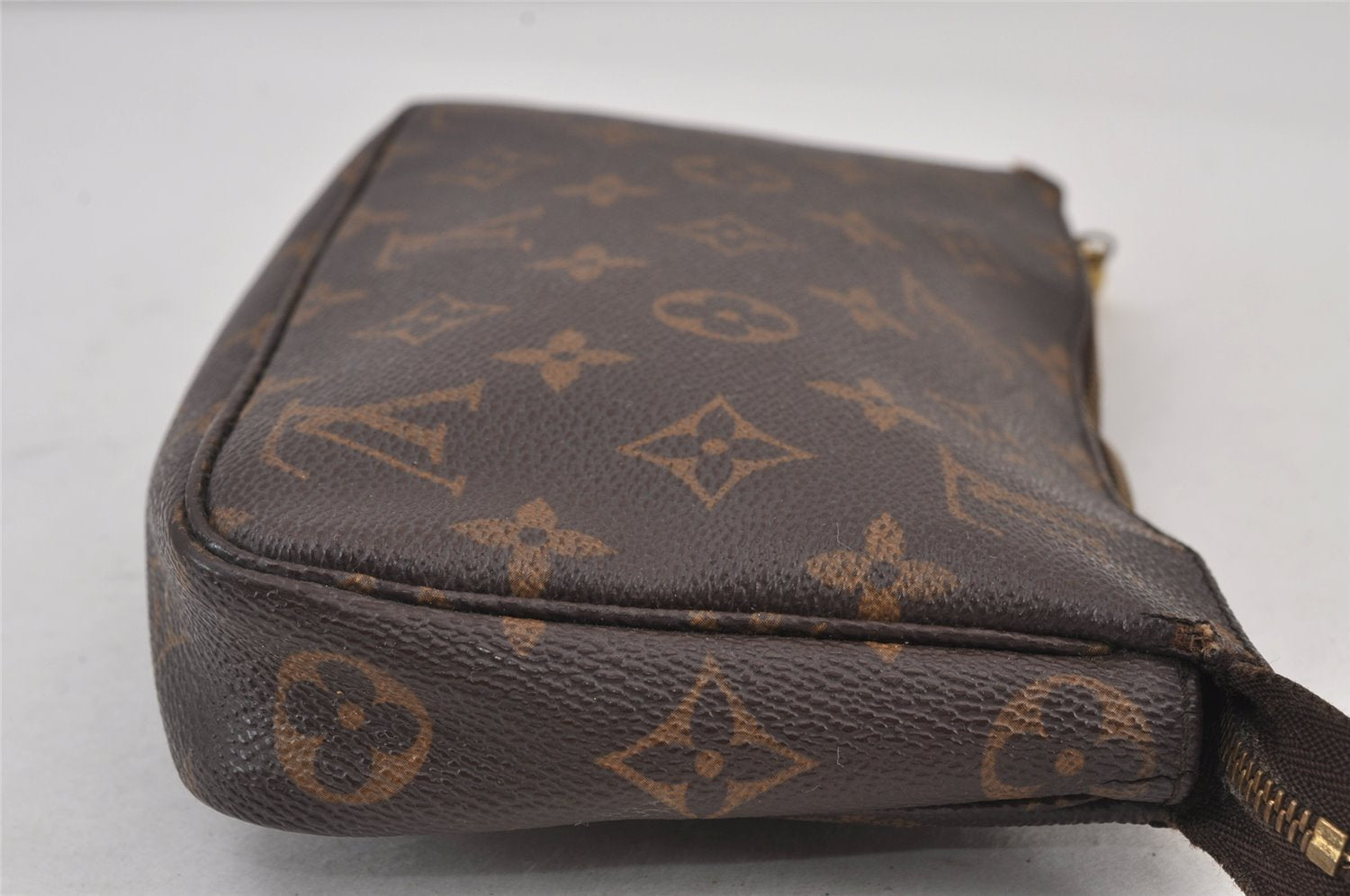 Authentic Louis Vuitton Monogram Pochette Accessoires Pouch M51980 LV 8031J