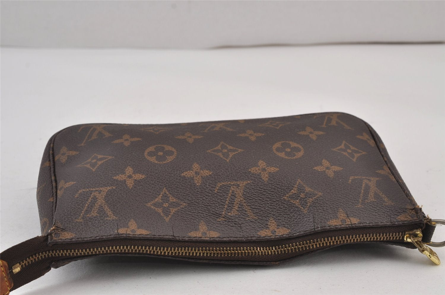 Authentic Louis Vuitton Monogram Pochette Accessoires Pouch M51980 LV 8031J
