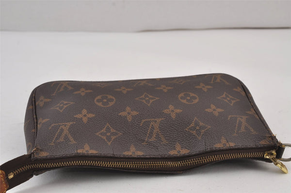 Authentic Louis Vuitton Monogram Pochette Accessoires Pouch M51980 LV 8031J
