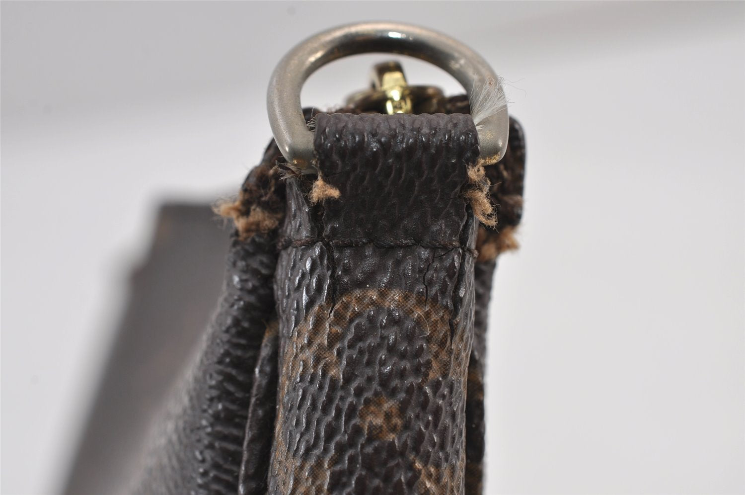 Authentic Louis Vuitton Monogram Pochette Accessoires Pouch M51980 LV 8031J