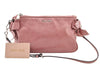 Authentic MIU MIU Vitello Lux Leather Shoulder Cross Body Bag RR1892 Pink 8034I