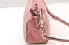 Authentic MIU MIU Vitello Lux Leather Shoulder Cross Body Bag RR1892 Pink 8034I