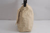 Authentic FENDI Zucca Vintage Shoulder Hand Bag Canvas Leather Beige 8034J