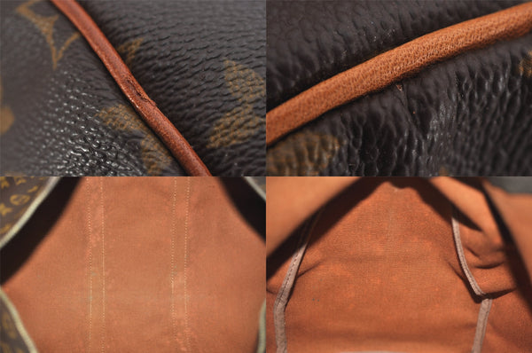 Authentic Louis Vuitton Monogram Keepall 45 Travel Boston Bag M41428 LV 8037M