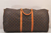 Authentic Louis Vuitton Monogram Keepall Bandouliere 60 M41412 Boston Bag 8038M
