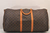 Authentic Louis Vuitton Monogram Keepall Bandouliere 60 M41412 Boston Bag 8038M