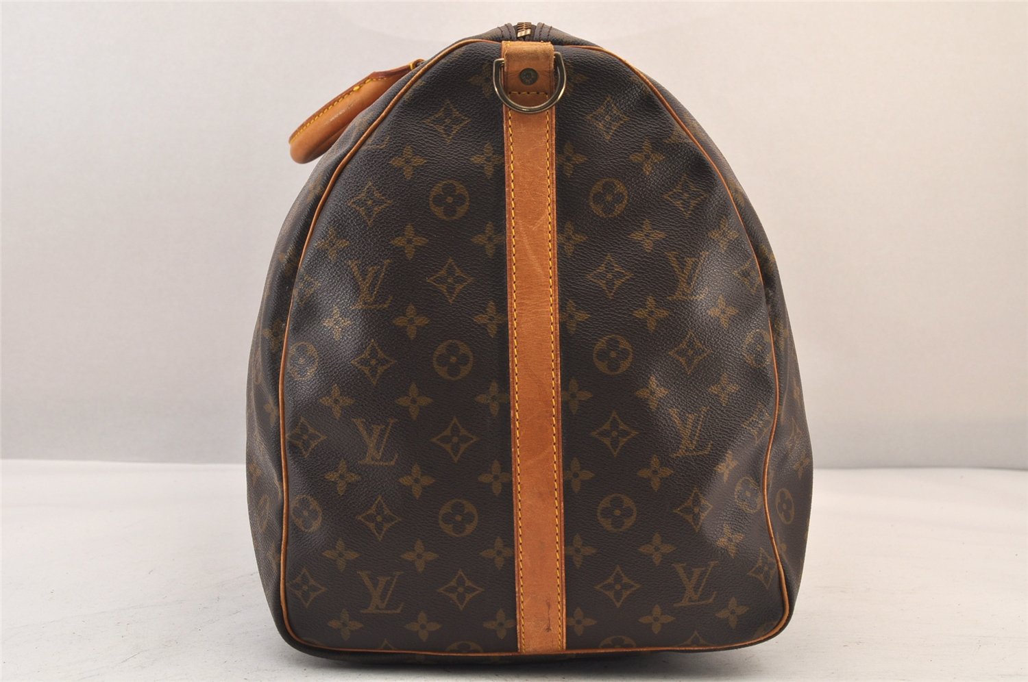 Authentic Louis Vuitton Monogram Keepall Bandouliere 60 M41412 Boston Bag 8038M