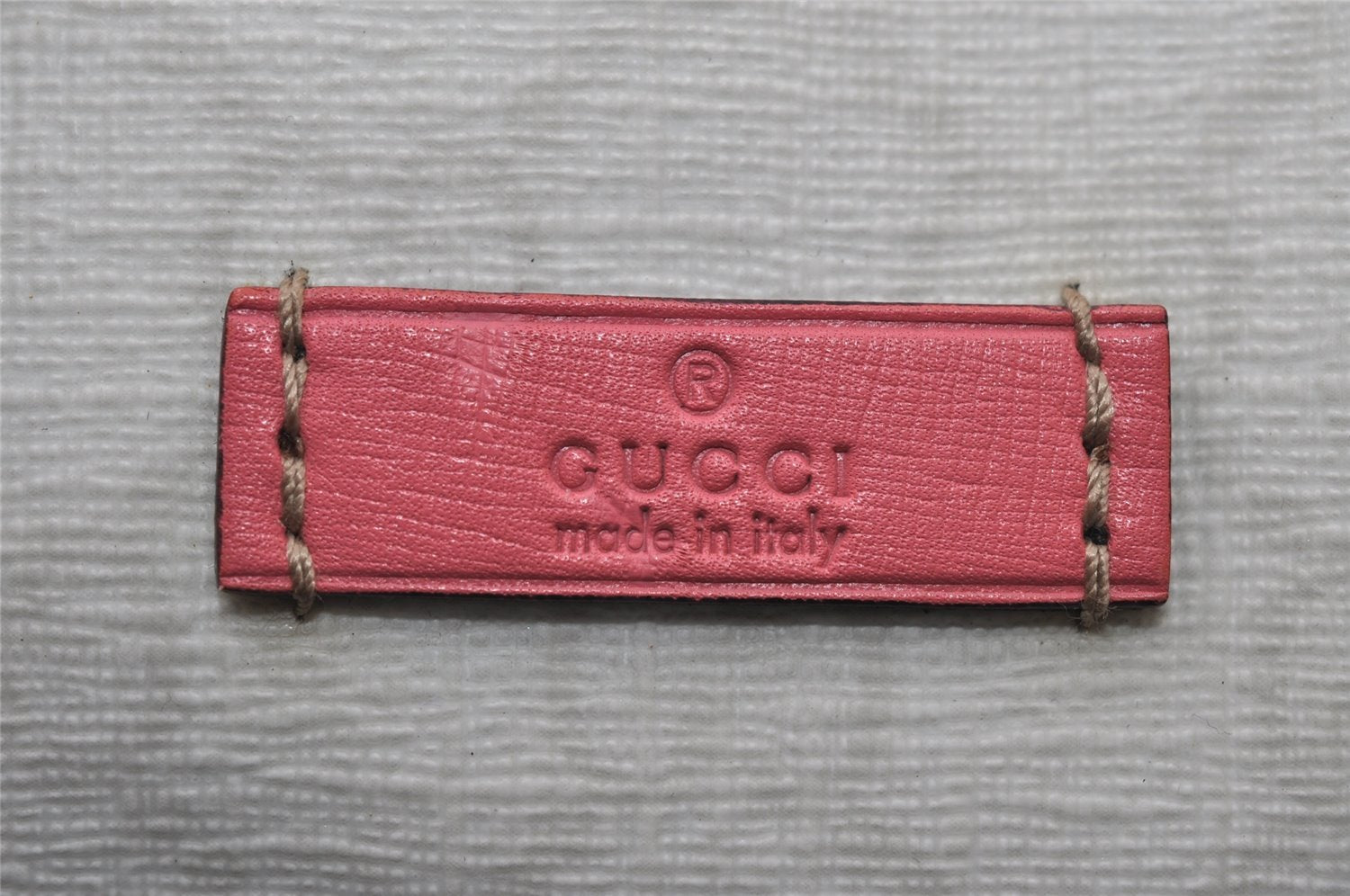 Authentic GUCCI Vintage Hand Boston Bag GG PVC Leather 193603 White 8048I