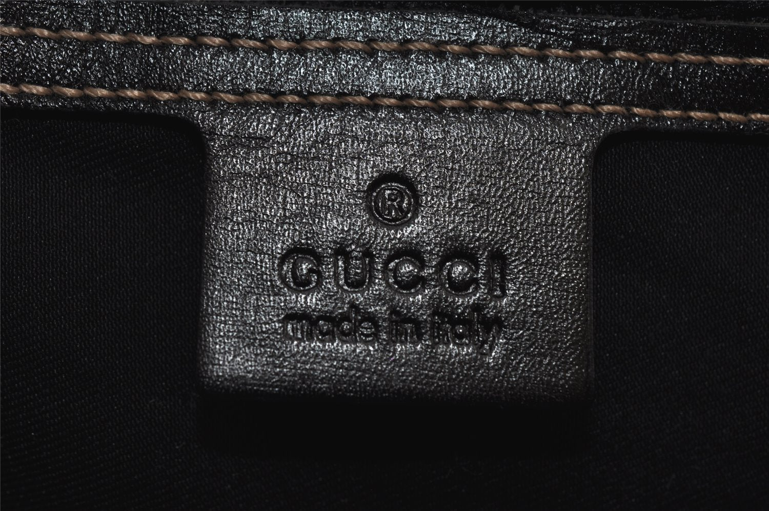 Authentic GUCCI Vintage Hand Boston Bag GG PVC Leather 193603 White 8048I