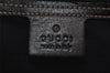 Authentic GUCCI Vintage Hand Boston Bag GG PVC Leather 193603 White 8048I