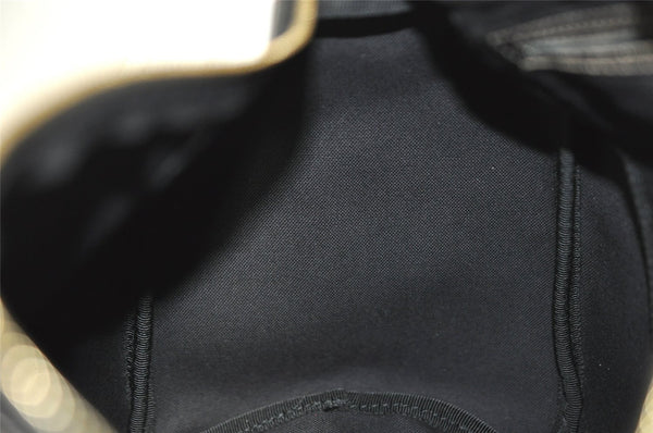 Authentic GUCCI Vintage Hand Boston Bag GG PVC Leather 193603 White 8048I