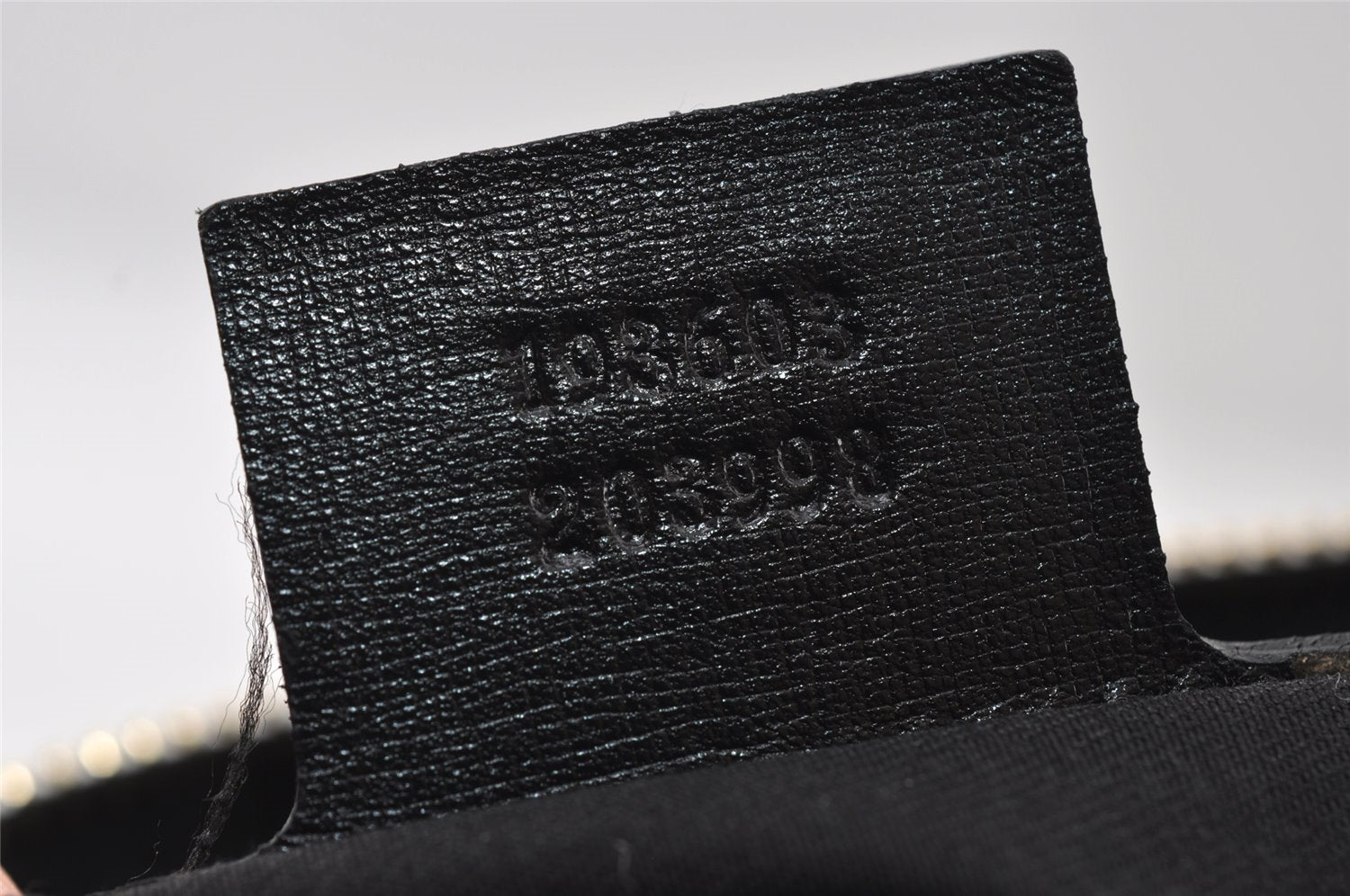 Authentic GUCCI Vintage Hand Boston Bag GG PVC Leather 193603 White 8048I