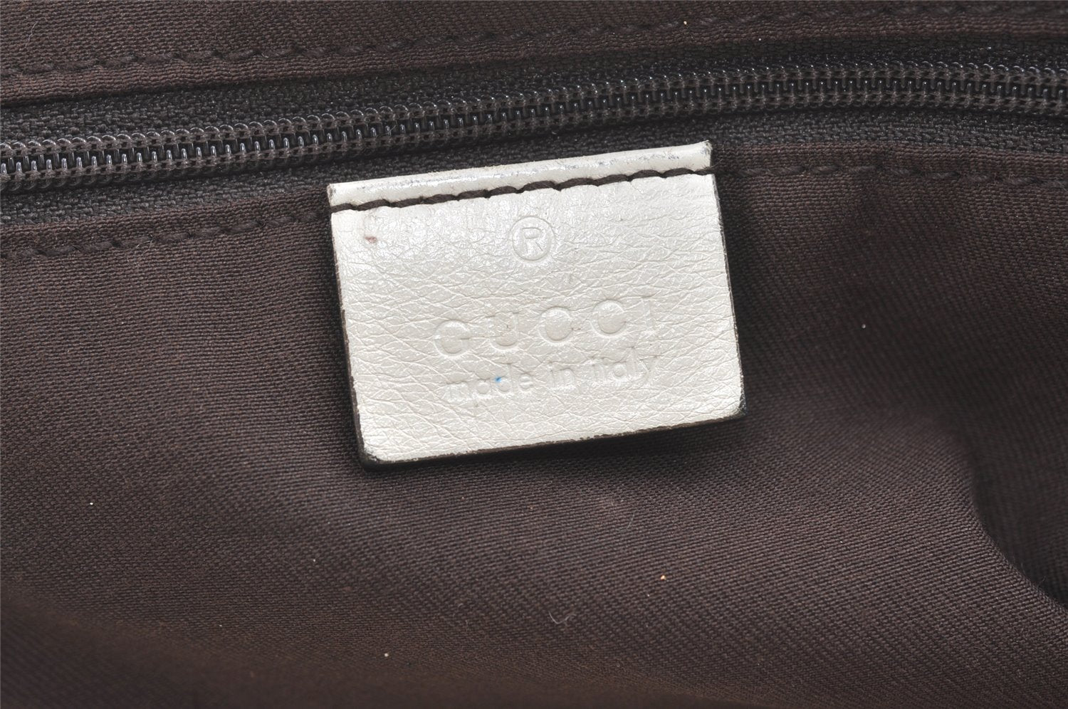 Authentic GUCCI Sukey Hand Tote Bag GG Canvas Leather 211944 Brown 8048J