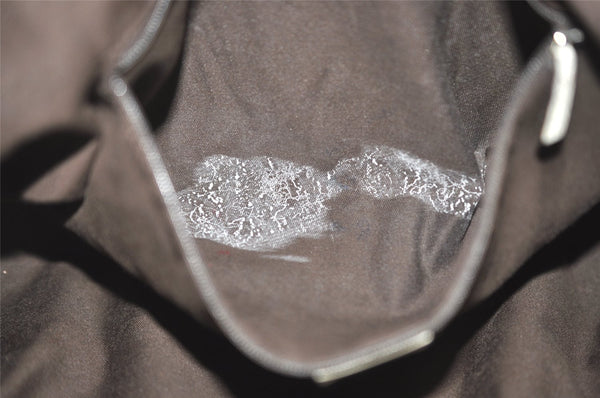 Authentic GUCCI Sukey Hand Tote Bag GG Canvas Leather 211944 Brown 8048J