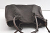 Authentic GUCCI Vintage Shoulder Tote Bag GG Canvas Leather 101920 Brown 8049J