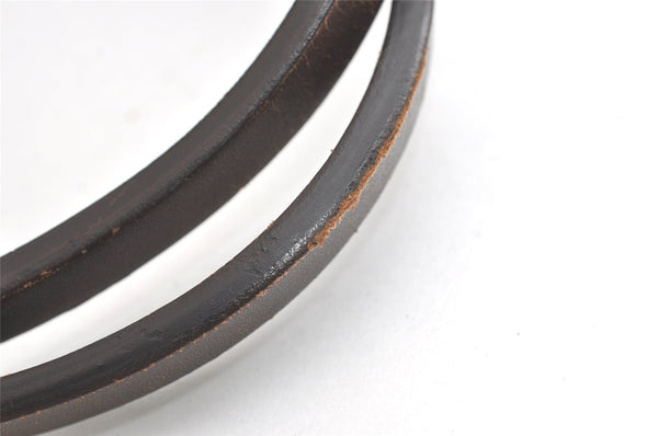 Authentic GUCCI Vintage Shoulder Tote Bag GG Canvas Leather 101920 Brown 8049J