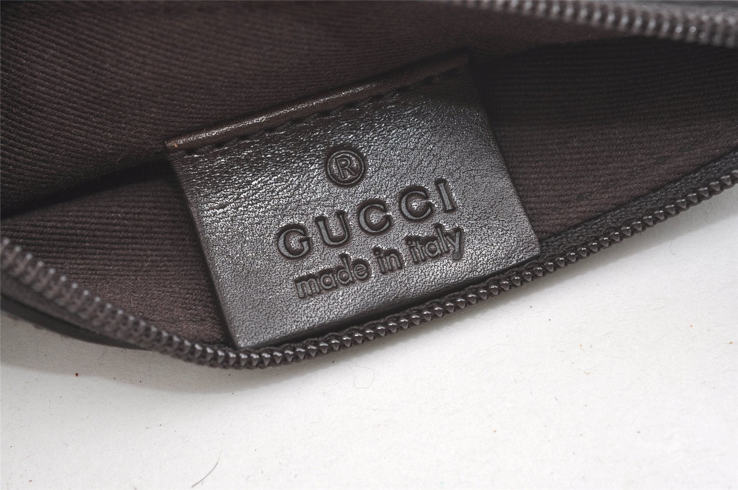 Authentic GUCCI Vintage Shoulder Tote Bag GG Canvas Leather 101920 Brown 8049J