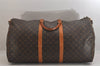 Authentic Louis Vuitton Monogram Keepall Bandouliere 60 M41412 Boston Bag 8052M