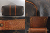 Authentic Louis Vuitton Monogram Keepall Bandouliere 60 M41412 Boston Bag 8052M