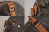 Authentic Louis Vuitton Monogram Keepall Bandouliere 60 M41412 Boston Bag 8052M