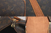 Authentic Louis Vuitton Monogram Keepall Bandouliere 60 M41412 Boston Bag 8052M