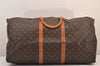 Authentic Louis Vuitton Monogram Keepall Bandouliere 60 M41412 Boston Bag 8053M