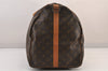 Authentic Louis Vuitton Monogram Keepall Bandouliere 60 M41412 Boston Bag 8053M