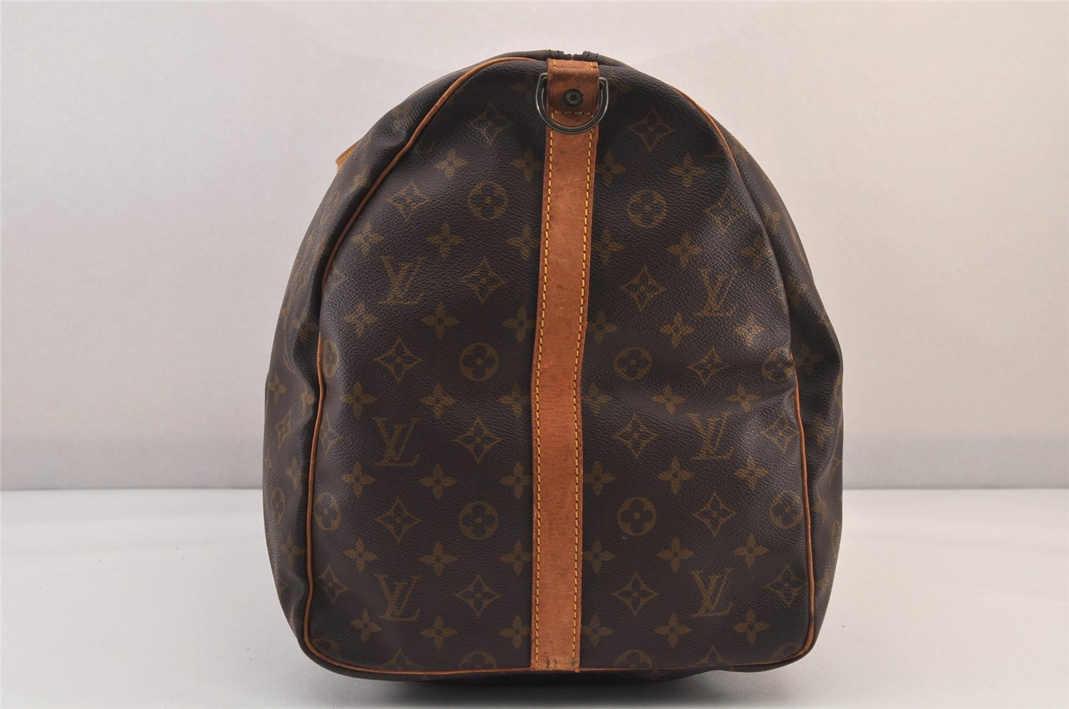 Authentic Louis Vuitton Monogram Keepall Bandouliere 60 M41412 Boston Bag 8053M
