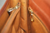 Authentic MCM Visetos Leather Vintage Shoulder Cross Body Bag Purse Brown 8055I