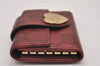 Authentic GUCCI Guccissima Heart 6 Key Case Holder GG Leather 203551 Red 8057I