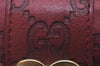 Authentic GUCCI Guccissima Heart 6 Key Case Holder GG Leather 203551 Red 8057I