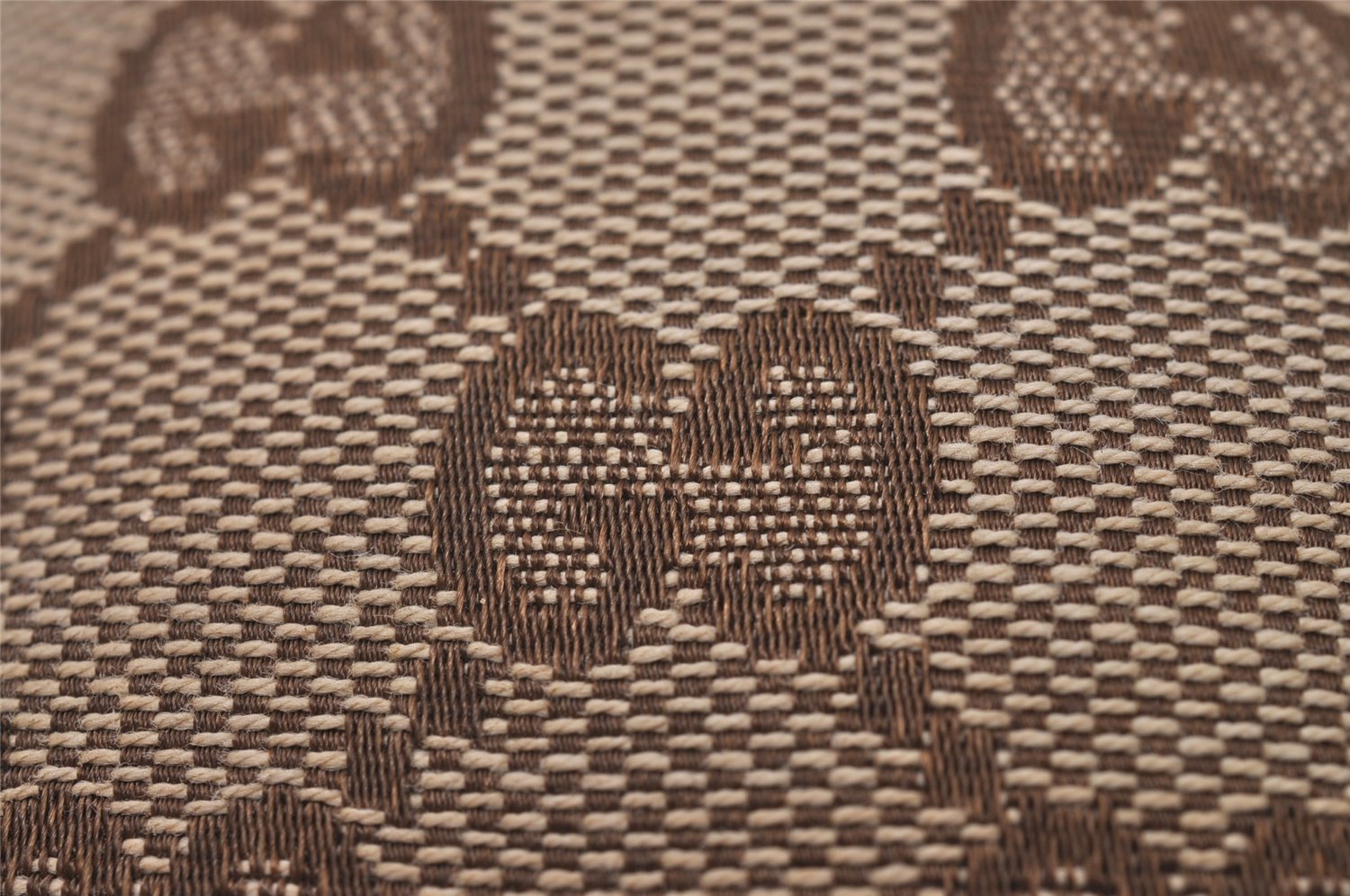 Authentic GUCCI Cigarette Case Pouch Purse GG Canvas Leather 115249 Brown 8058I