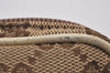 Authentic GUCCI Cigarette Case Pouch Purse GG Canvas Leather 115249 Brown 8058I