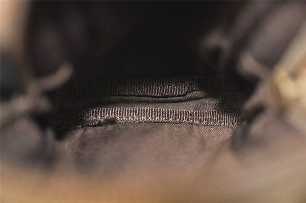 Authentic GUCCI Cigarette Case Pouch Purse GG Canvas Leather 115249 Brown 8058I