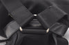 Auth PRADA VELA Nylon Tessuto Leather Drawstring Backpack B6677F Black 8058J