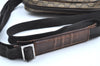 Authentic GUCCI Vintage Shoulder Cross Body Bag GG PVC Leather 92551 Brown 8061G