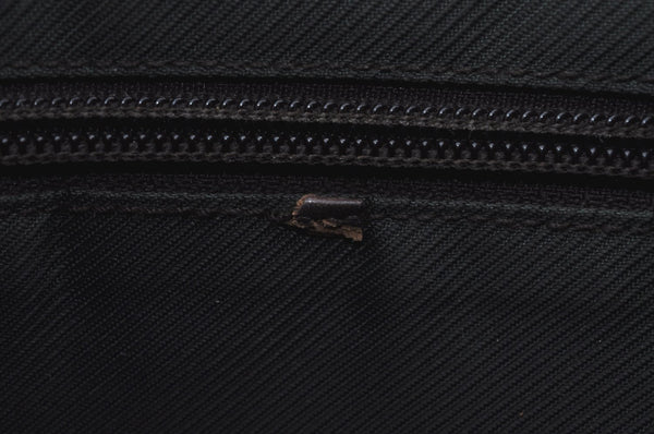 Authentic GUCCI Vintage Shoulder Cross Body Bag GG PVC Leather 92551 Brown 8061G