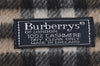 Authentic Burberrys Nova Check Cashmere Winter Scarf Stole Beige 8061I