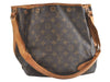 Authentic Louis Vuitton Monogram Petit Noe M42226 Shoulder Drawstring Bag 8063J