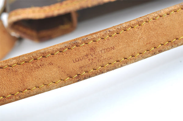 Authentic Louis Vuitton Monogram Petit Noe M42226 Shoulder Drawstring Bag 8063J